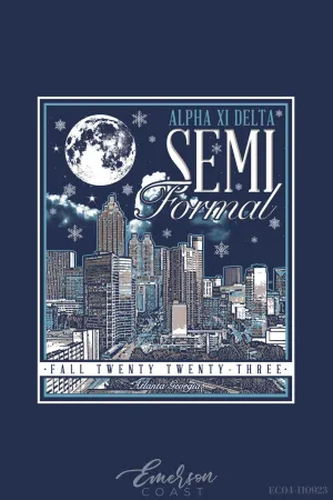 Alpha Xi Delta Kennesaw State University Semi Formal T-shirt