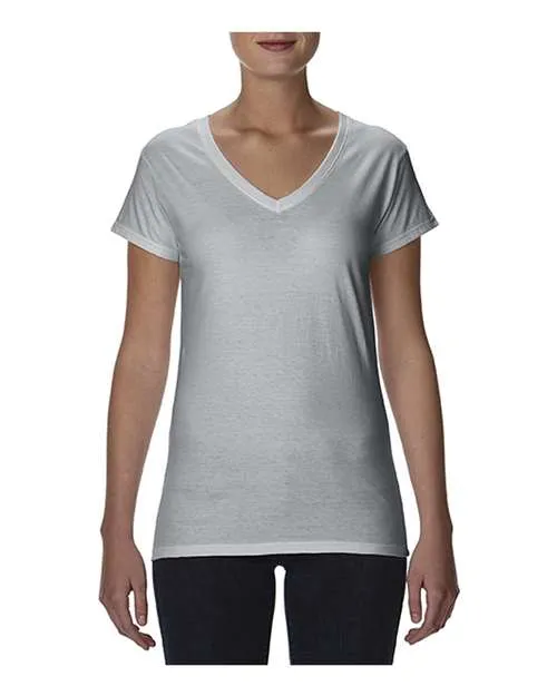 Anvil Women's Lightweight Fitted V-Neck T-Shirt