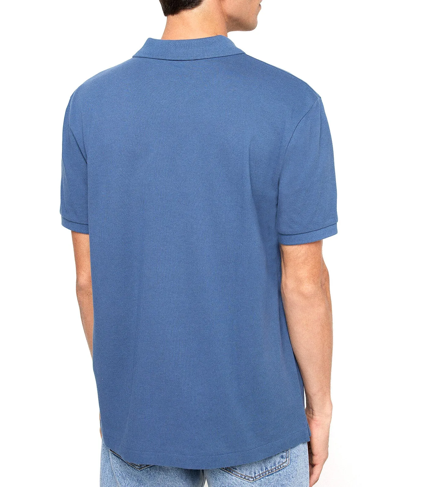 Basic Pique Polo Blue