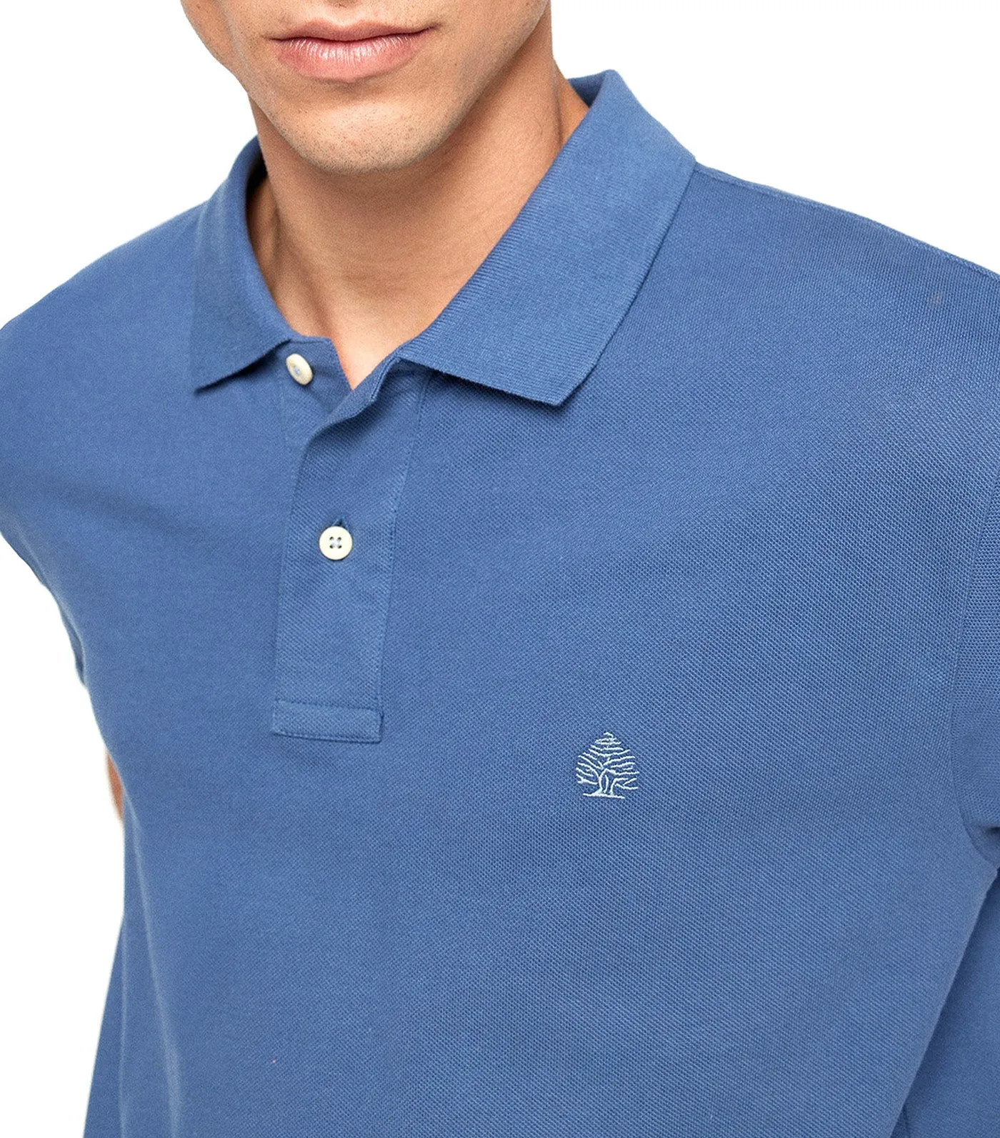 Basic Pique Polo Blue