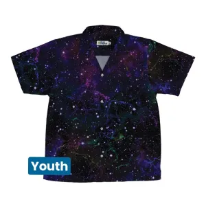 Beautiful Nebula Outer Space Youth Hawaiian Shirt