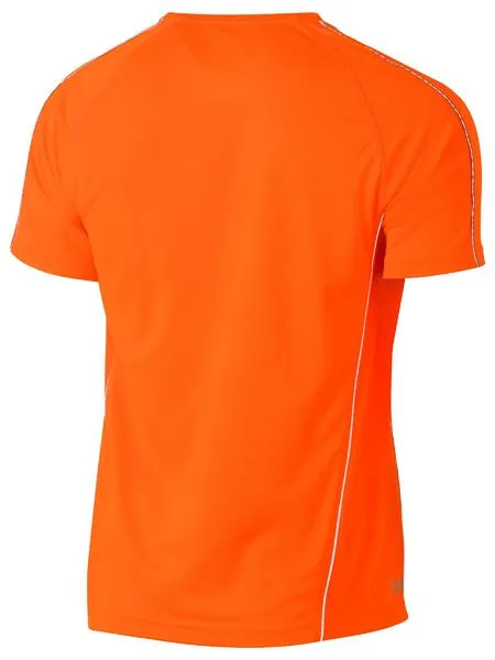 Bisley Hi Vis Cool Mesh S/S Tee c/w Reflective Piping BK1426