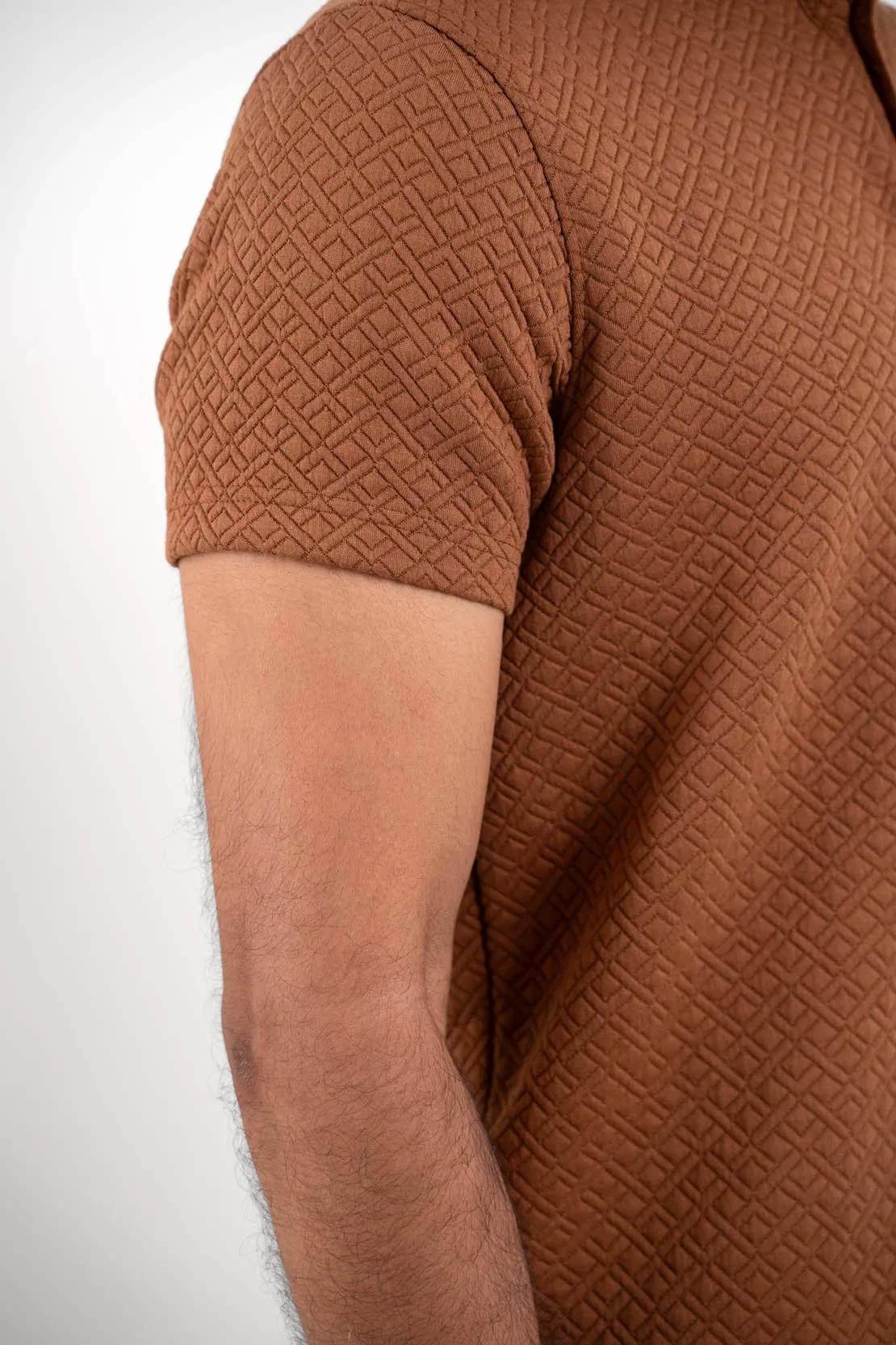 Boldman Pro Brown Polo Tshirt  For Men