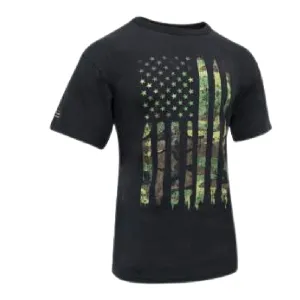 Camo Flag Tee Shirt