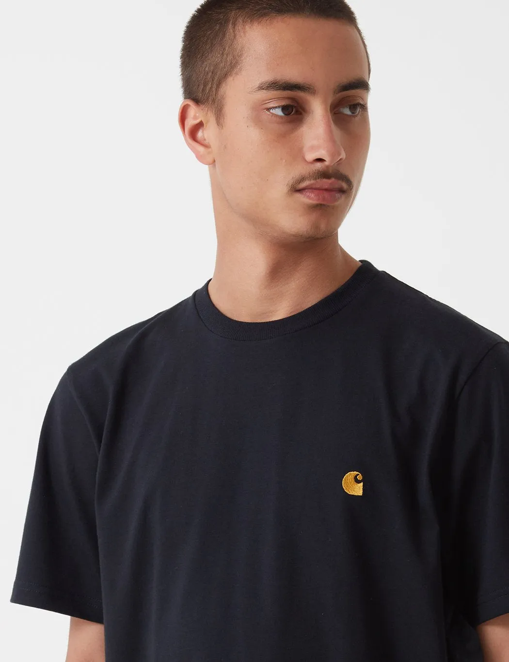 Carhartt-WIP Chase T-Shirt - Black