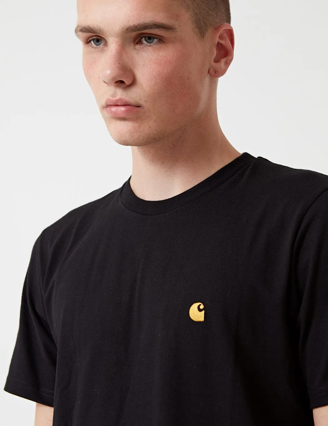 Carhartt-WIP Chase T-Shirt - Black