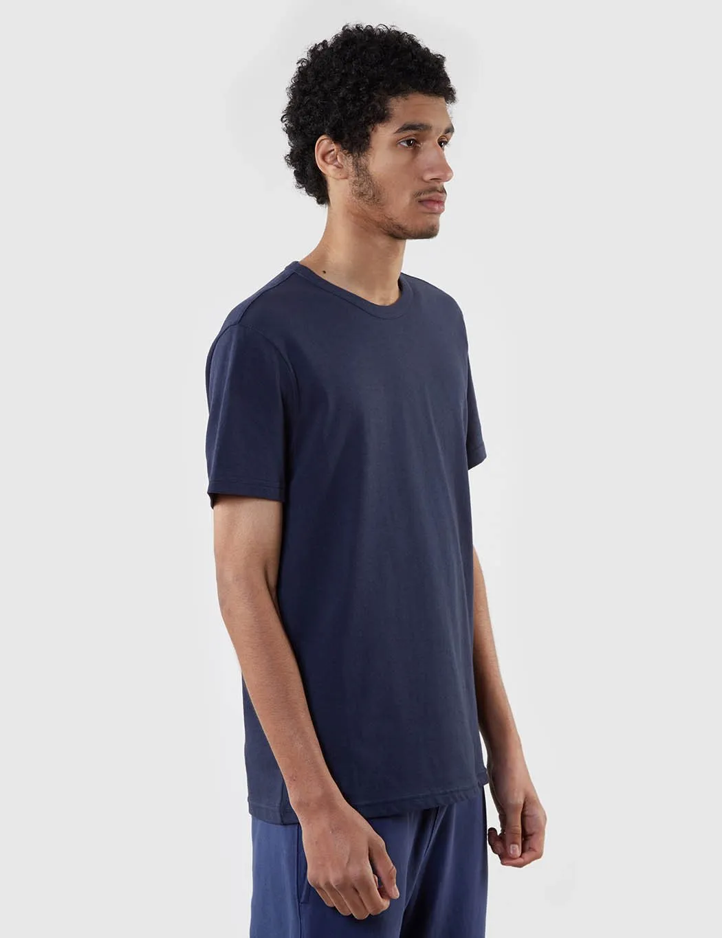 Champion Reverse Weave T-Shirt - Navy