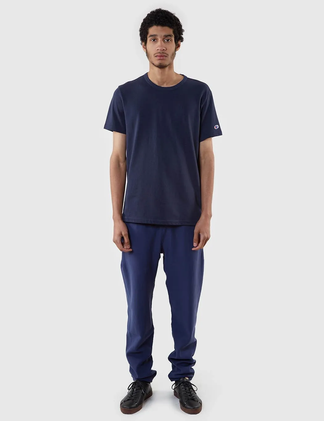 Champion Reverse Weave T-Shirt - Navy