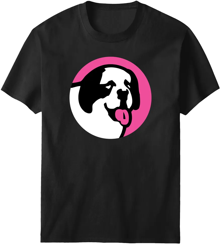 Circle Logo Neon Pink T-shirt