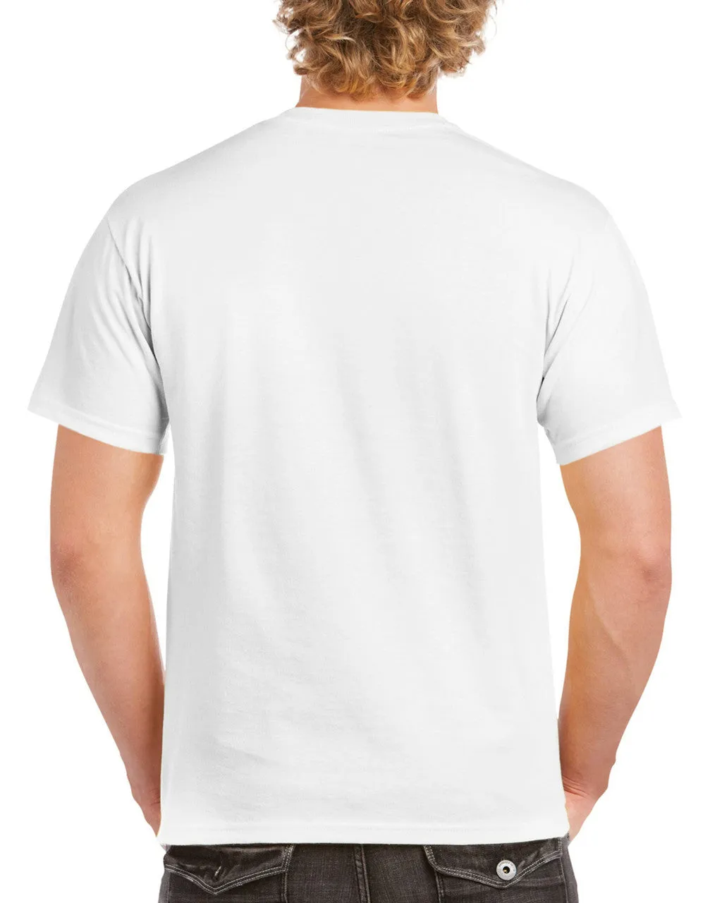 Clearance Gildan 100% Cotton T-Shirt - White