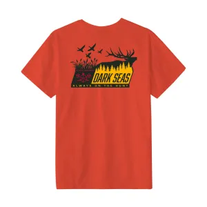 Dark Seas Men's Provisions Tee Red Orange T-Shirts