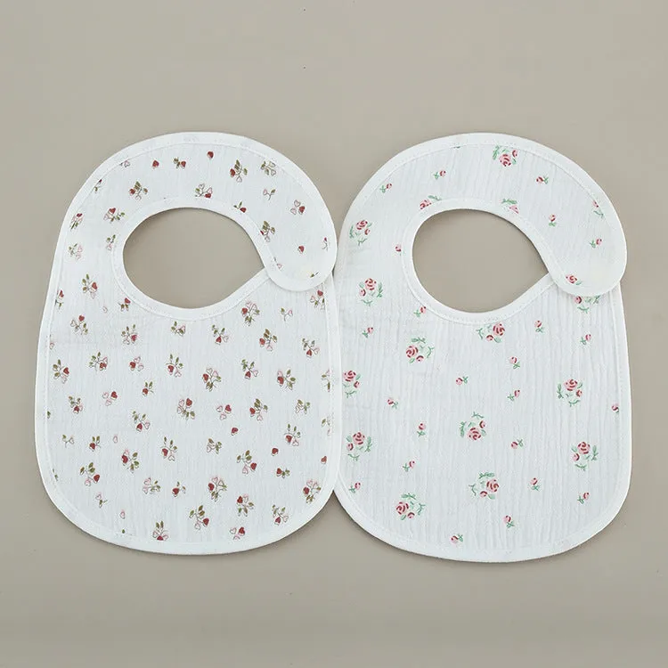 Earthy Cotton Bibs (2 in a pack)