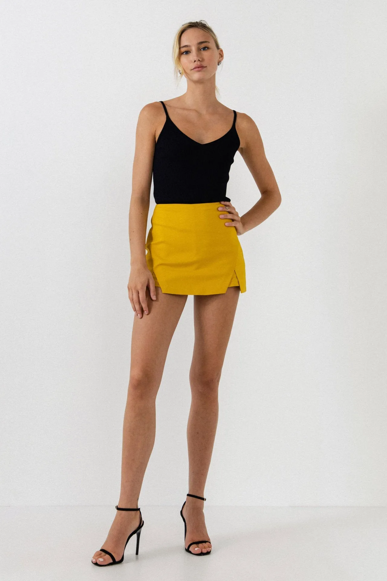 Endless Rose - High-Waisted Skort - Final Sale