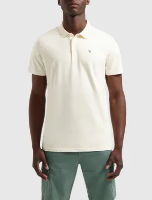 Essential Triangle Polo | Ecru