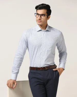 Formal Blue Solid Shirt - Kae