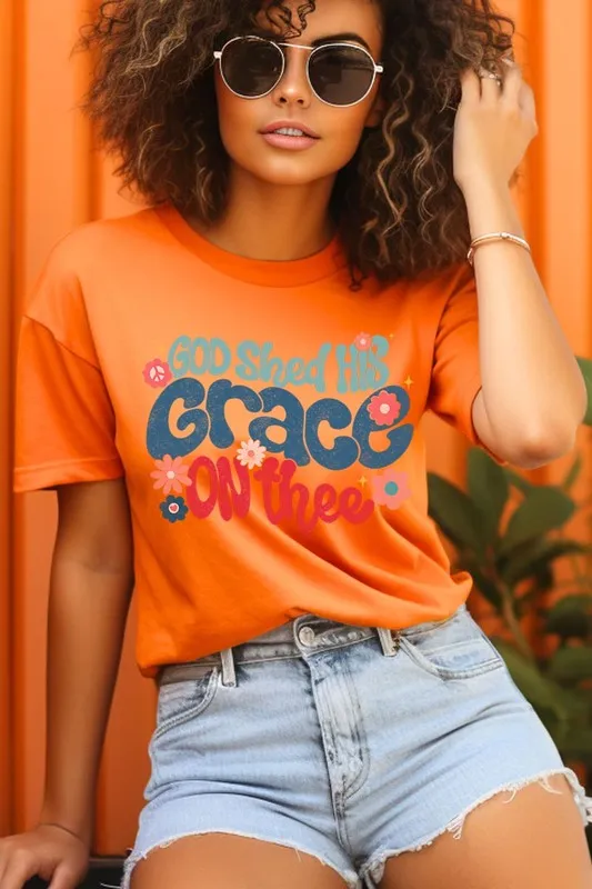 God Shed His Grace On Thee Graphic T Shirts