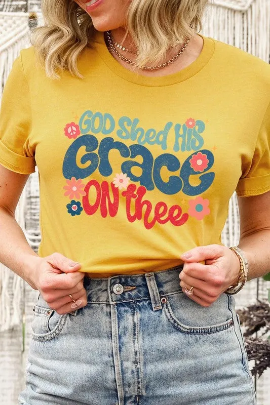 God Shed His Grace On Thee Graphic T Shirts