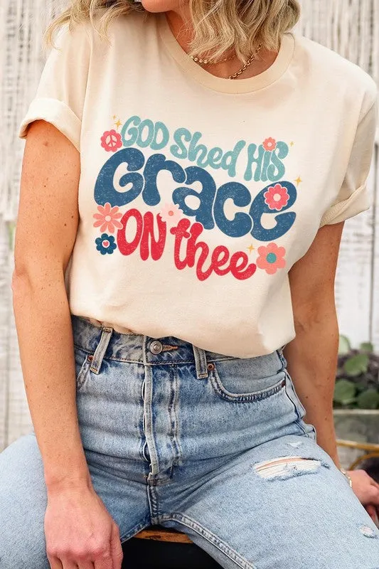 God Shed His Grace On Thee Graphic T Shirts