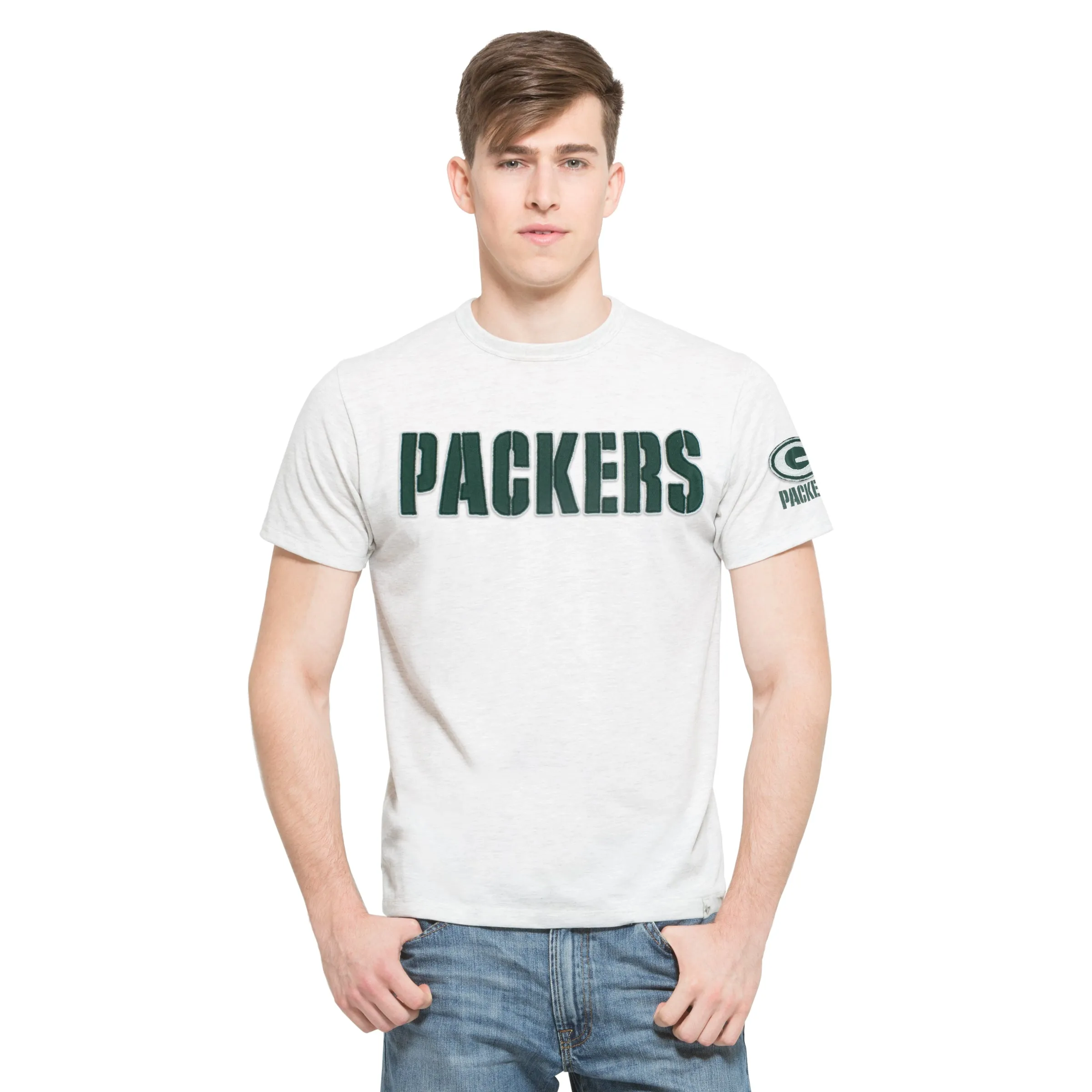 Green Bay Packers Crossover Fieldhouse Men's Cinderblock Tee