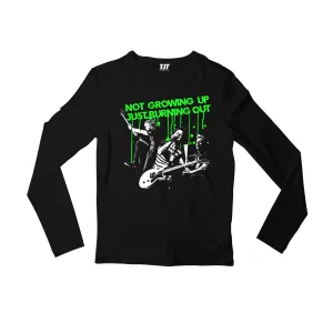 Green Day Full Sleeves T shirt - Burnout