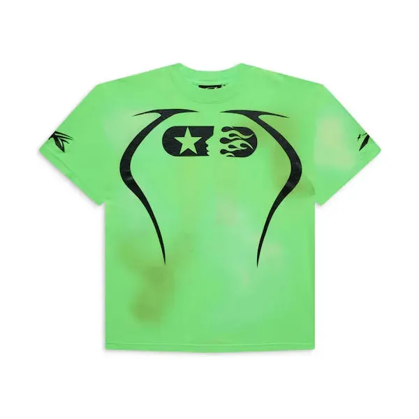 Hellstar Warm Up T-shirt Neon Green