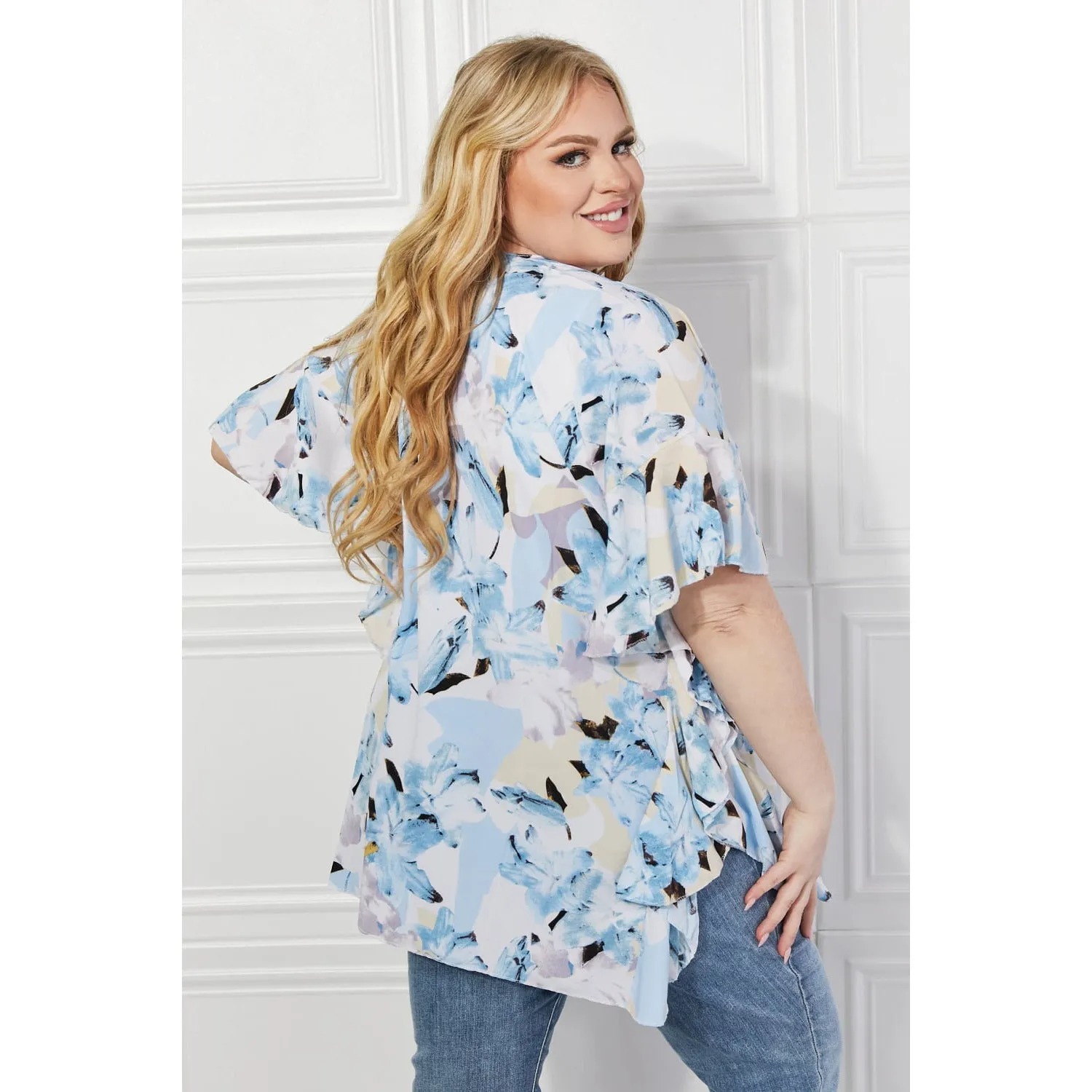 Justin Taylor Summer Fever Floral Kimono