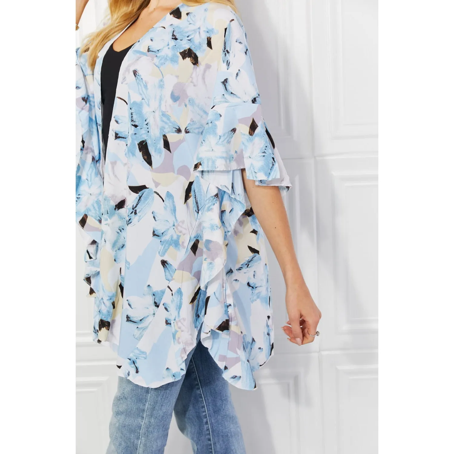 Justin Taylor Summer Fever Floral Kimono