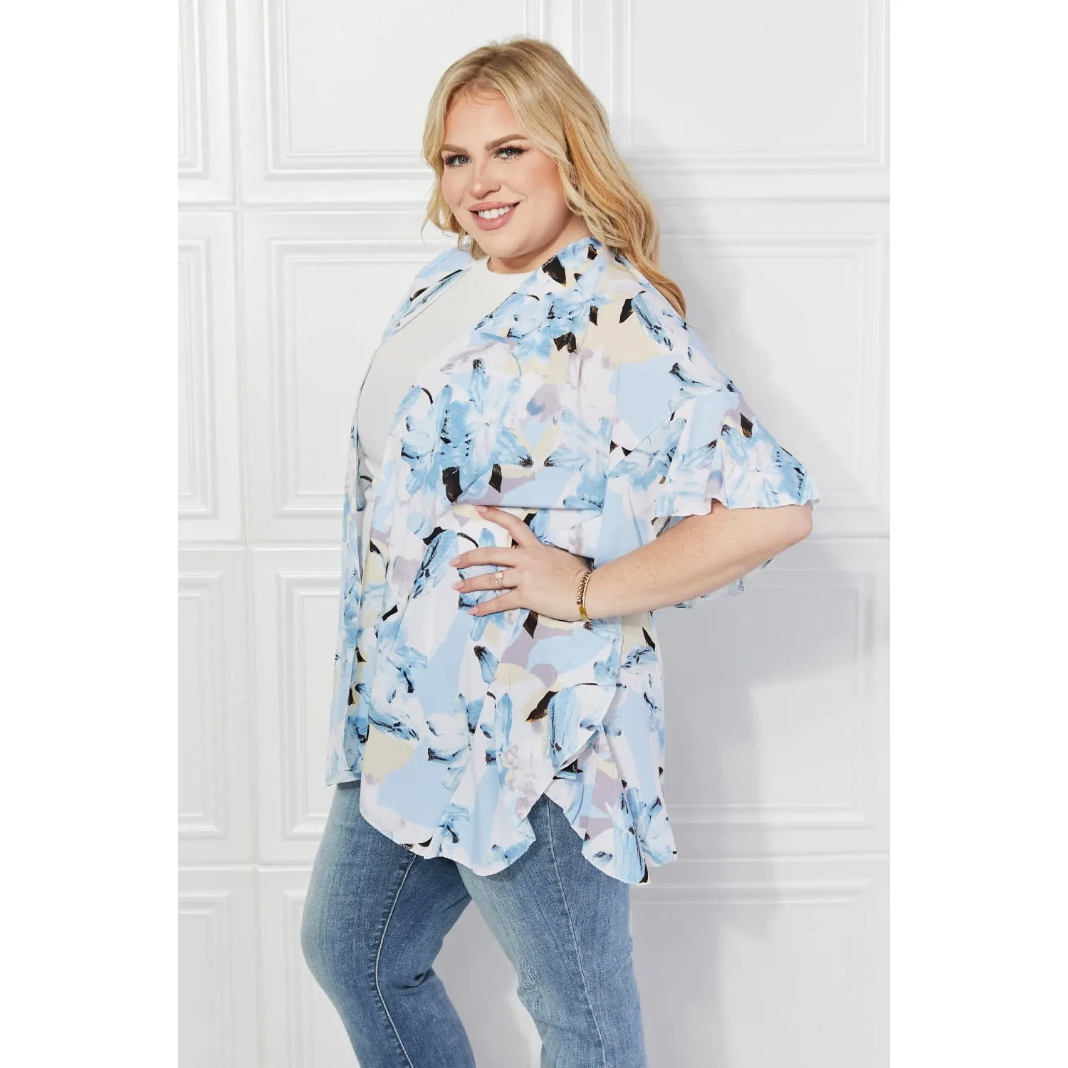 Justin Taylor Summer Fever Floral Kimono