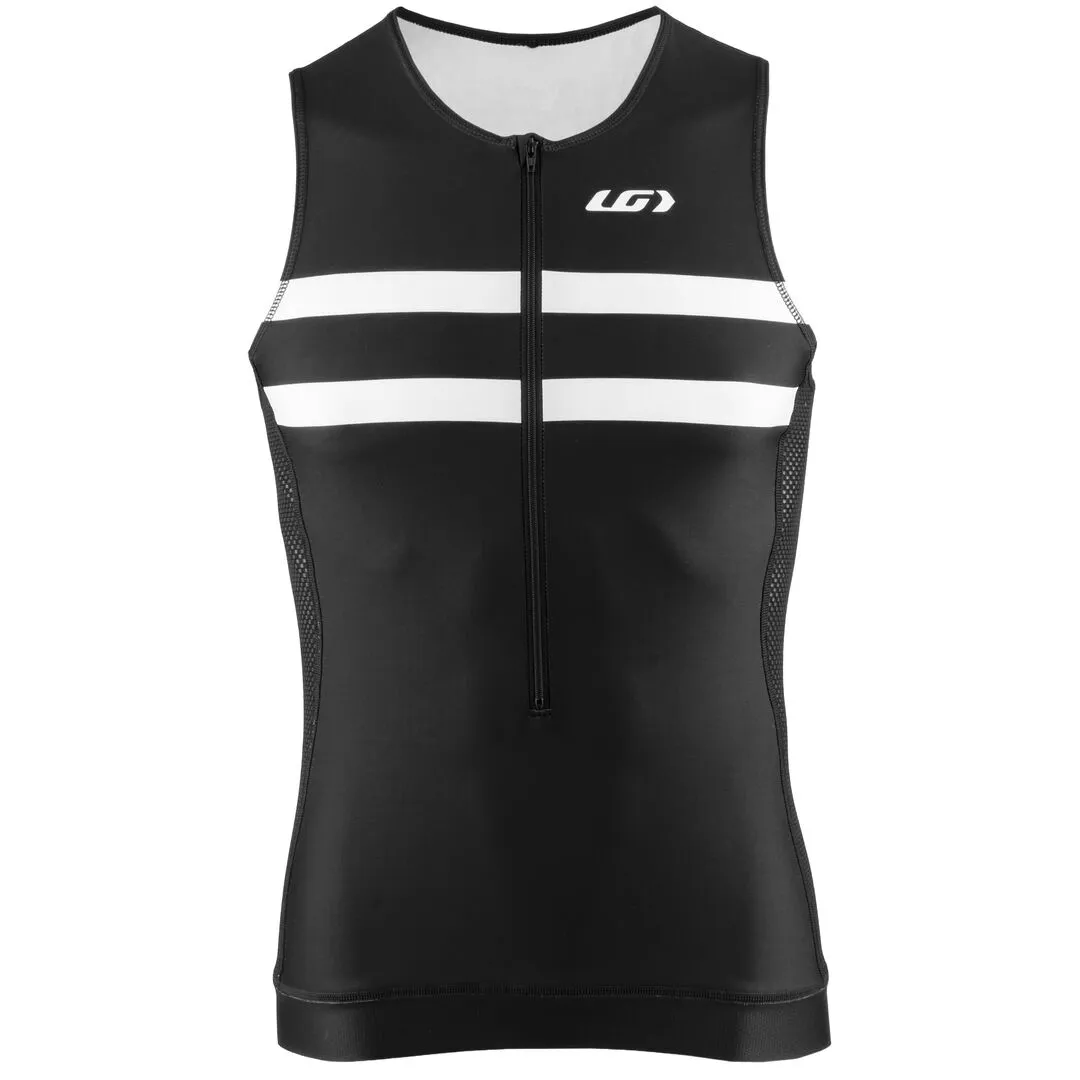 Louis Garneau Men's Sprint Print Sleeveless Triathlon Top