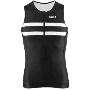 Louis Garneau Men's Sprint Print Sleeveless Triathlon Top