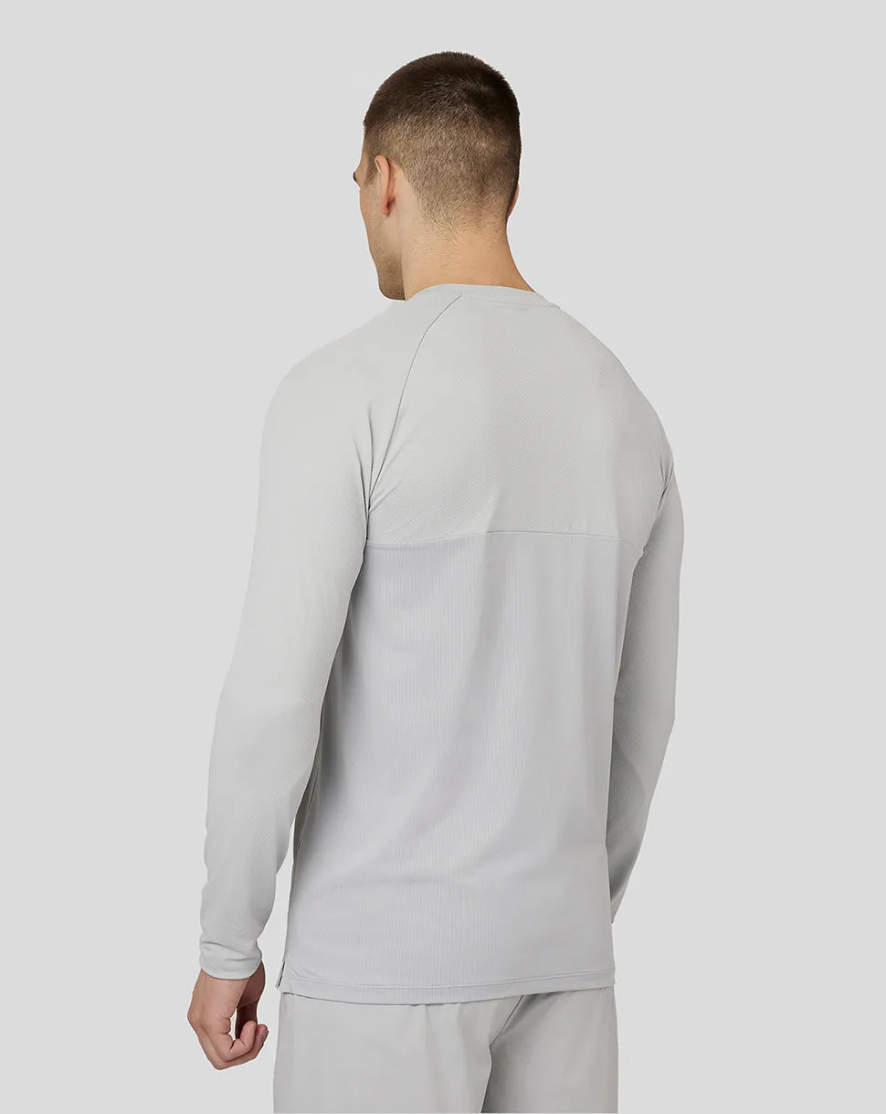 Men's Active Performance Long Sleeve T-Shirt - Light Steel