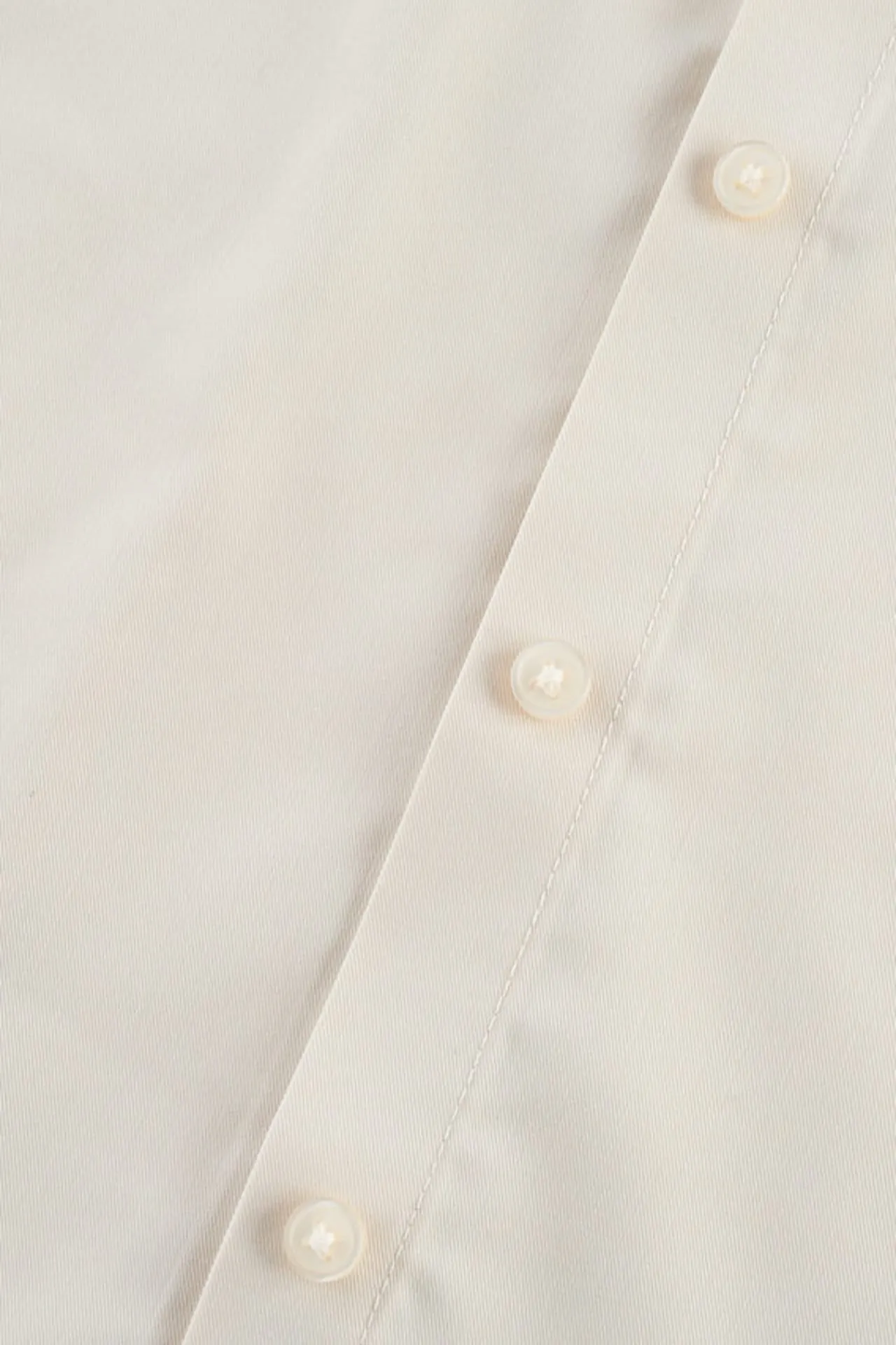 Modal Spandex Twill Shirt with Detachable Tie