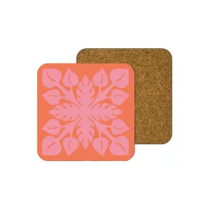 Modern Quilt Style C MDF Coaster