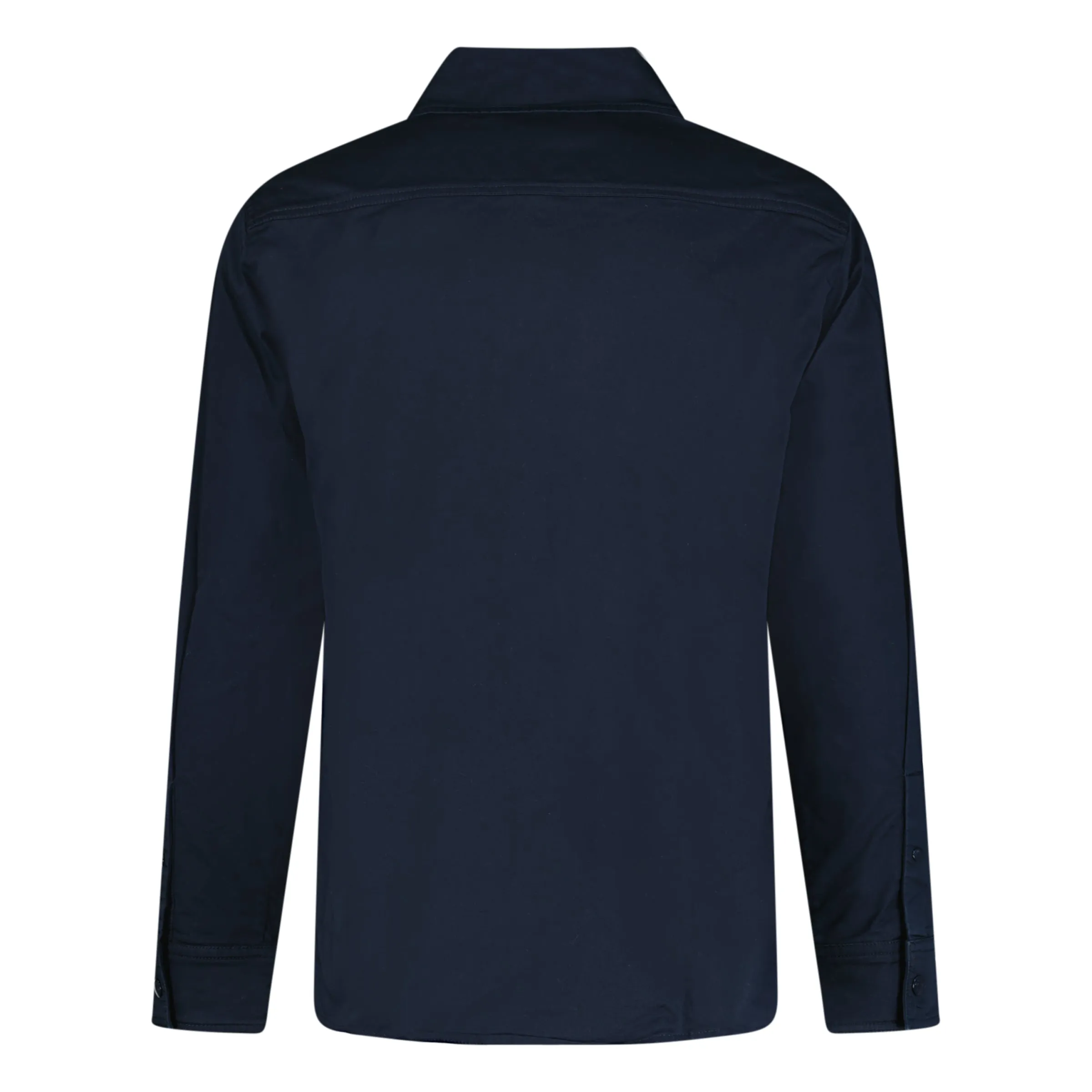 MONCLER M LOGO OVERSHIRT NAVY BLUE