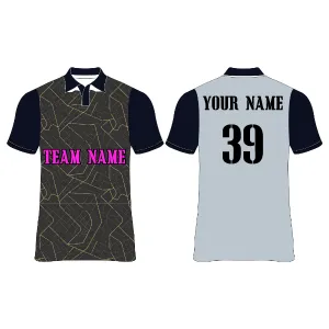 NEXT PRINT All Over Printed Customized Sublimation T-Shirt Unisex Sports Jersey Player Name & Number, Team Name And Logo.NP0080039