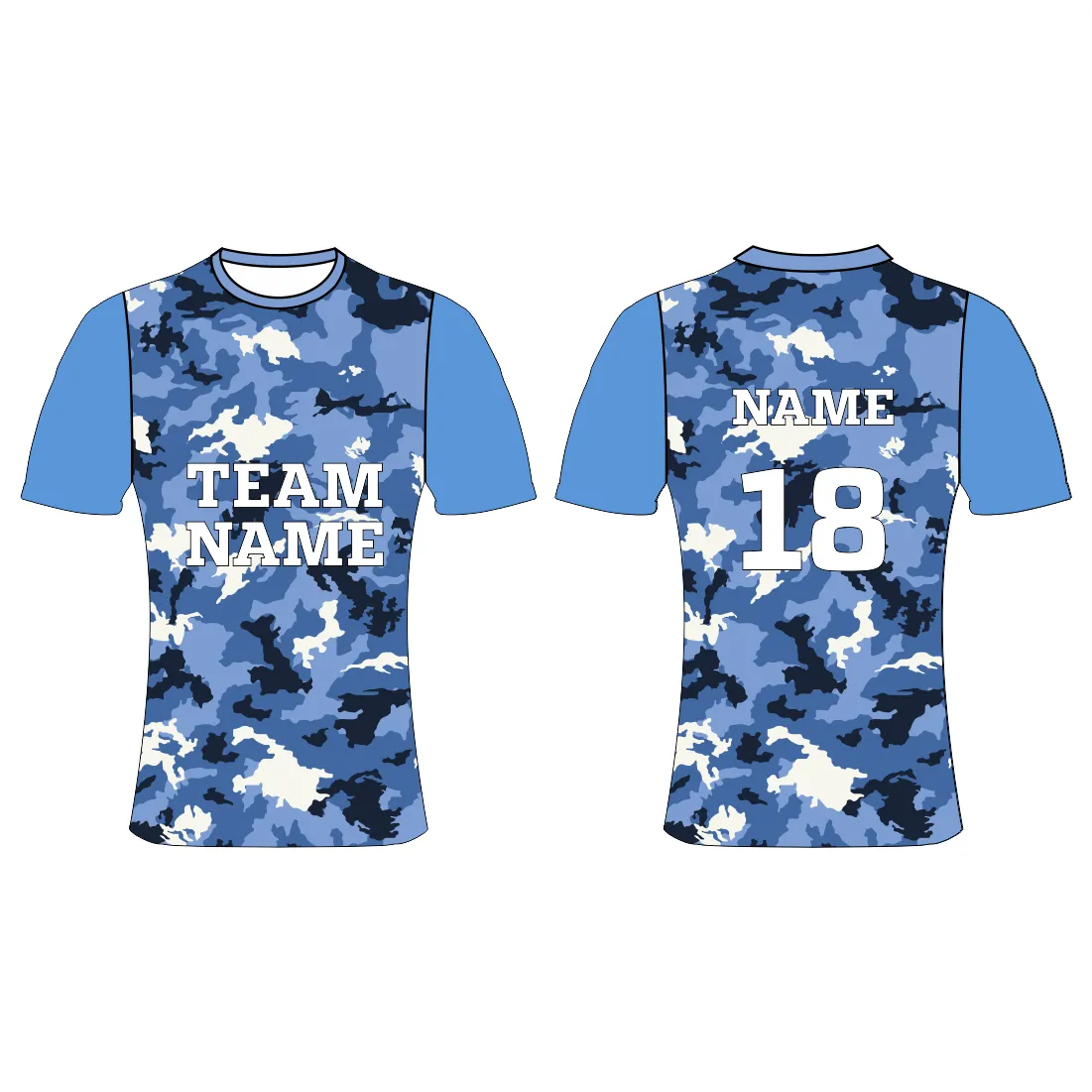 NEXT PRINT All Over Printed Customized Sublimation T-Shirt Unisex Sports Jersey Player Name & Number, Team Name.NP00800127