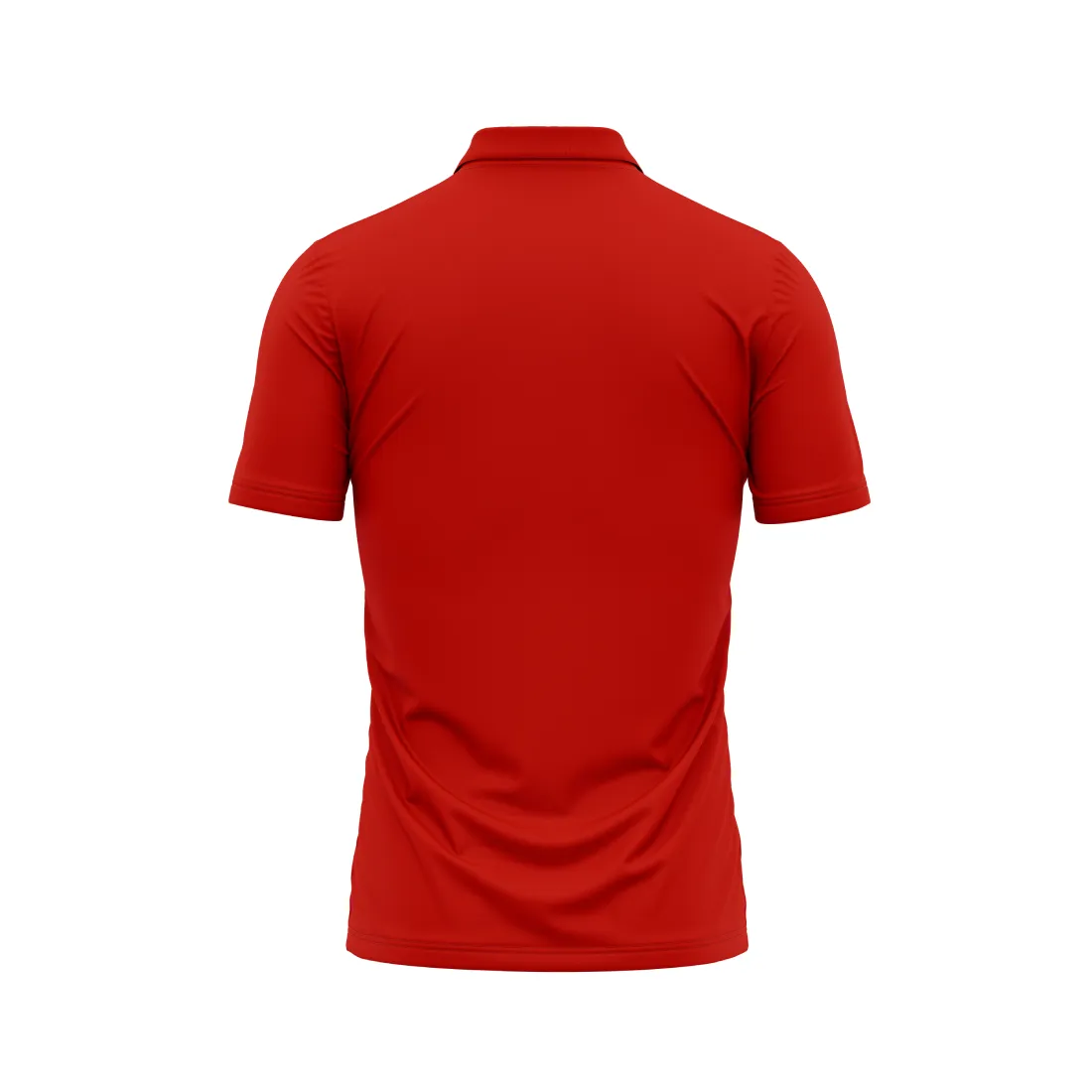 Next Print Customized Polo Neck Red Jersey NPTS08