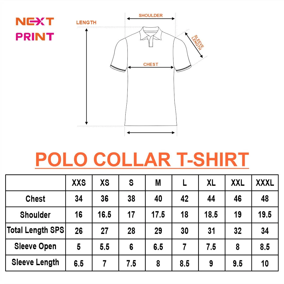 Next Print Customized Polo Neck Red Jersey NPTS08