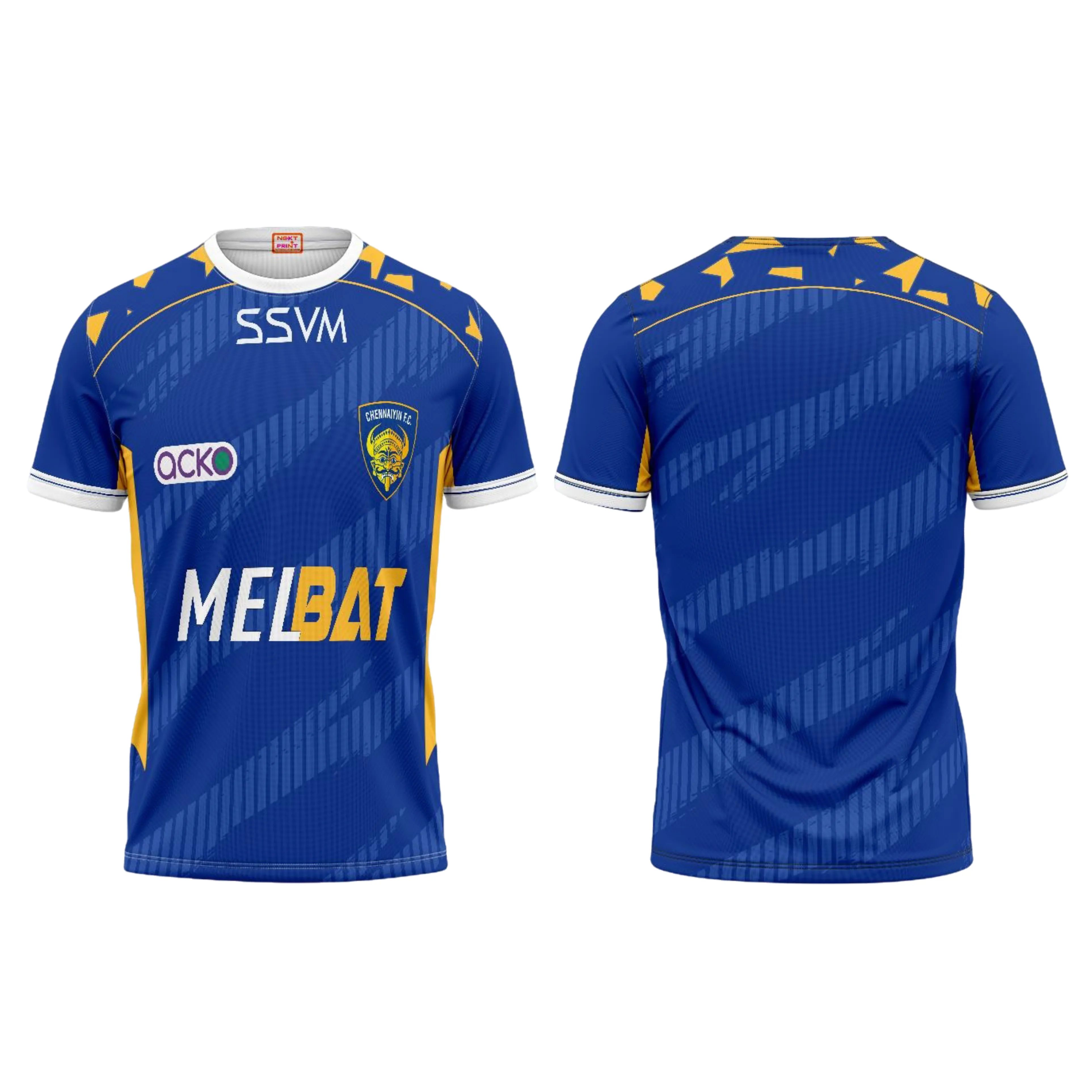 Next Print Football Chennaiyin Fc Jersey