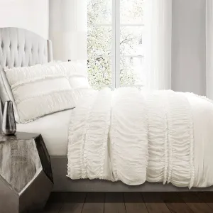 Nova Ruffle 3 Piece Comforter Set