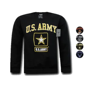 Rapid Dominance Crewneck Sweatshirt Pullover Long Sleeve Military Navy T-Shirts Tees!!