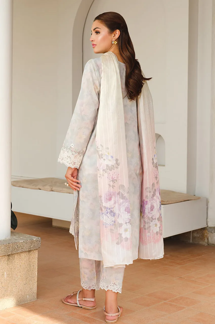 Summer '24 - Embroidered Printed Lawn Uf-657