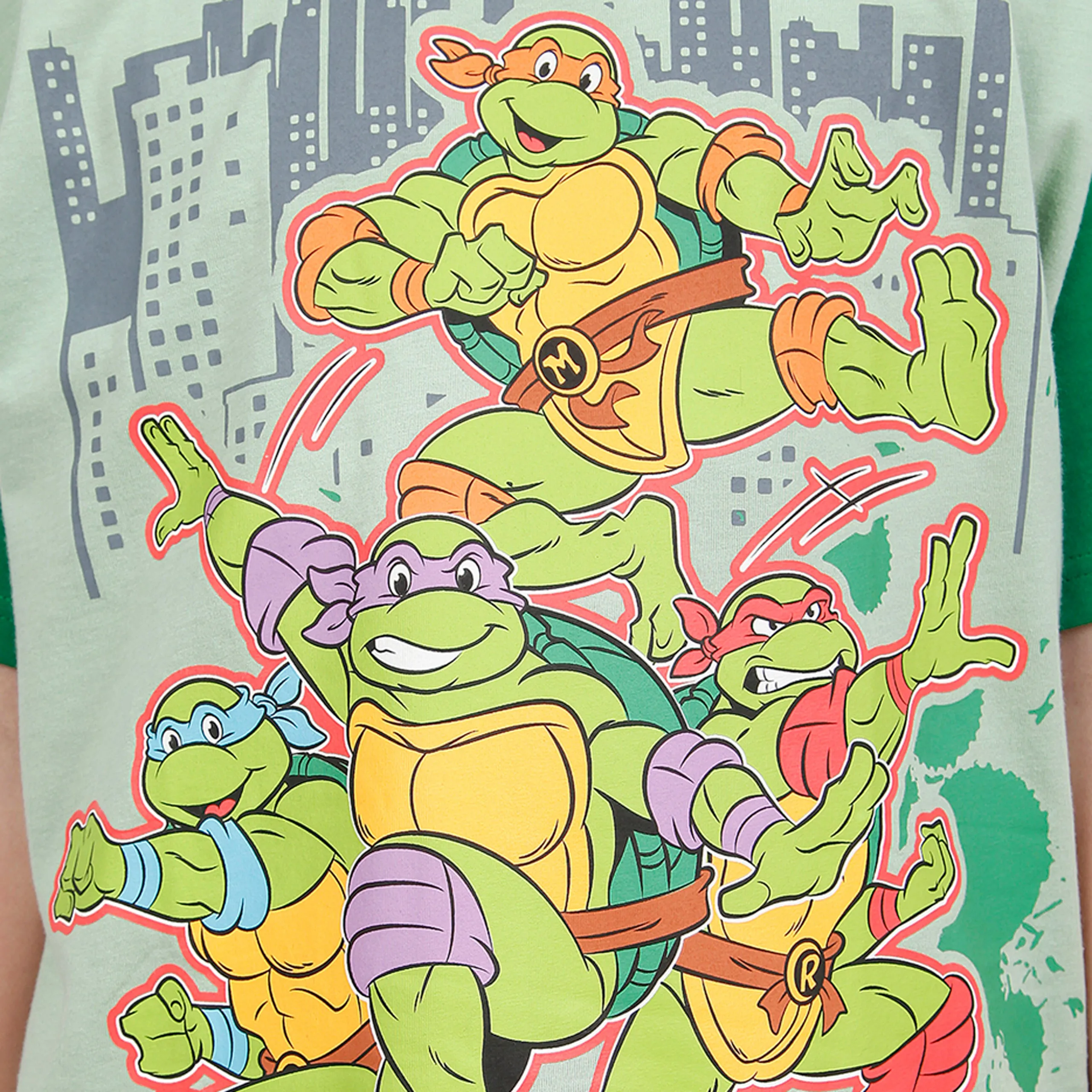 Teenage Mutant Ninja Turtles T-Shirt And Shorts