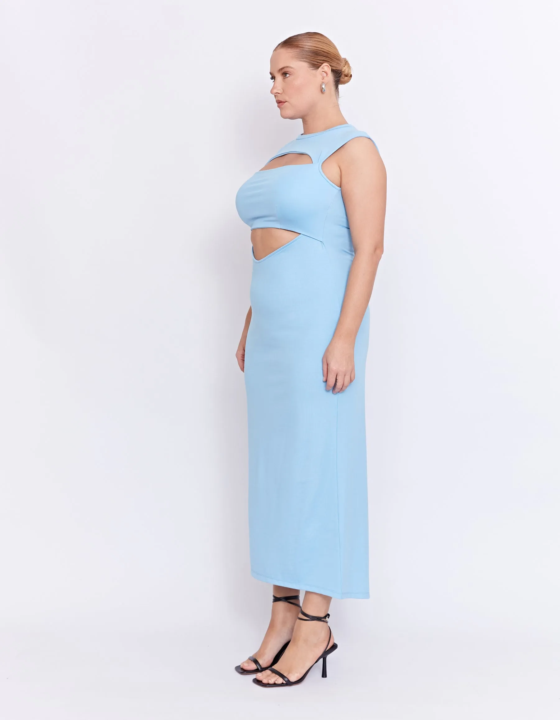 THE DORA DRESS | BLUE