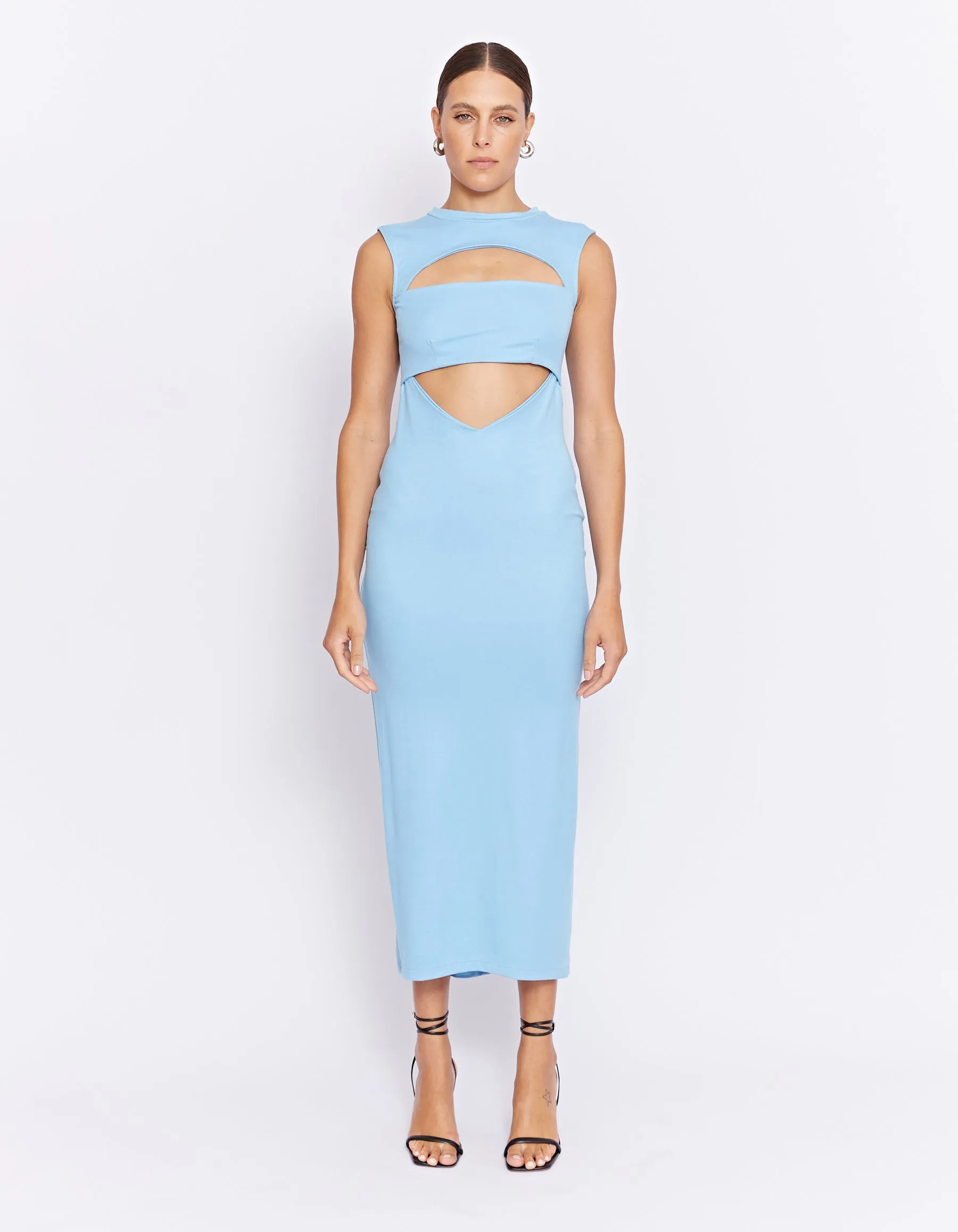 THE DORA DRESS | BLUE