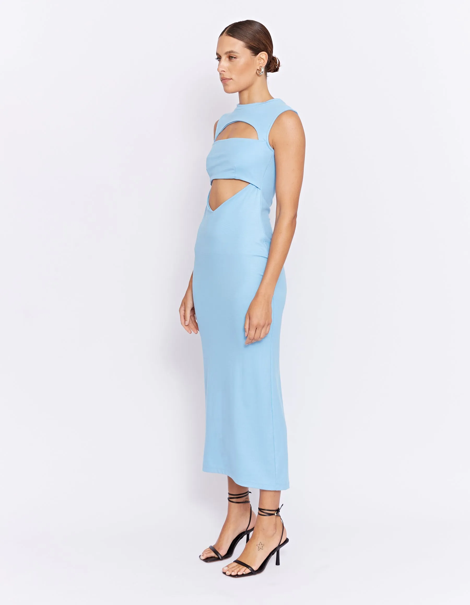 THE DORA DRESS | BLUE