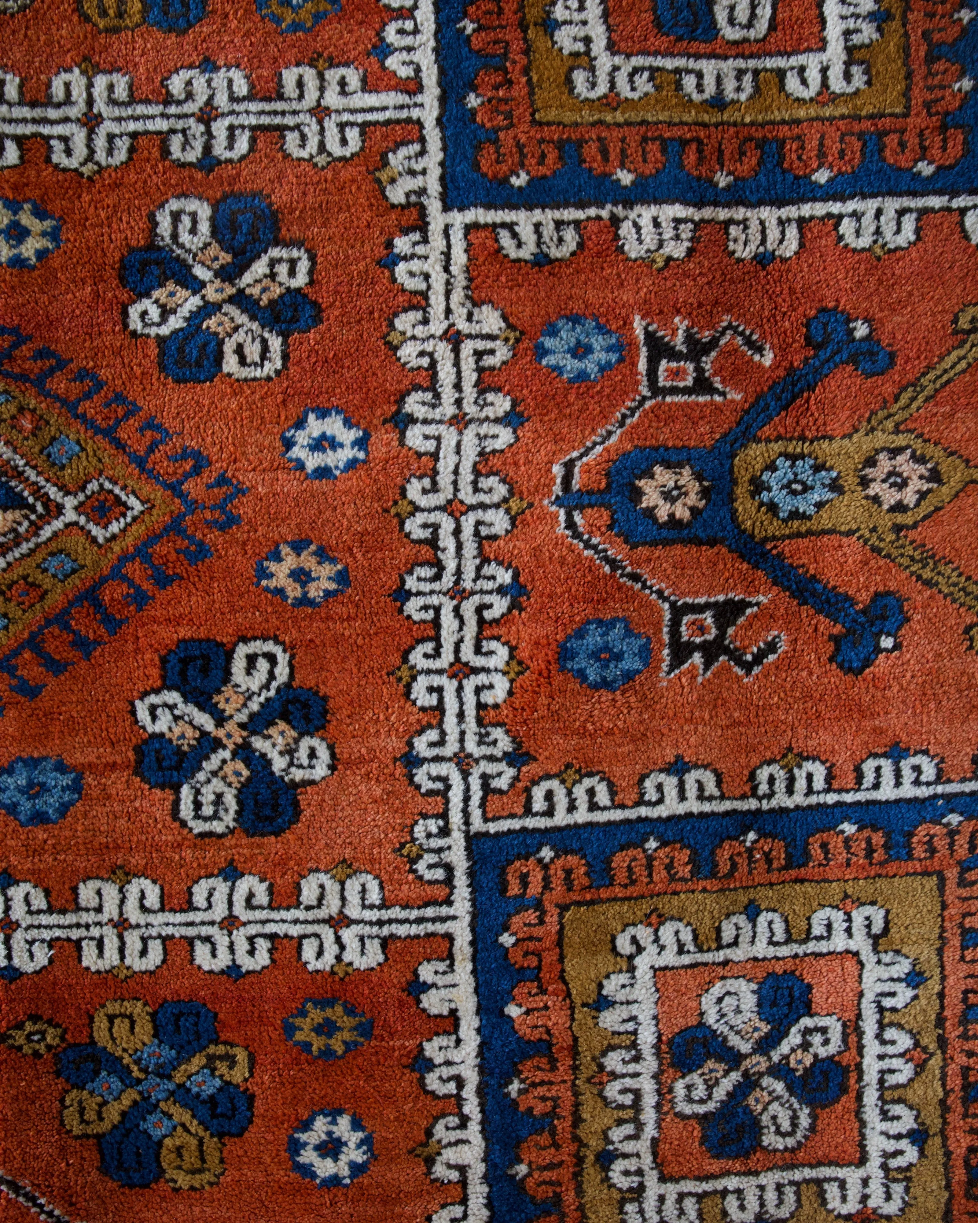 Vintage Canakkale Ayvacik Rug 7'3"x9'9"