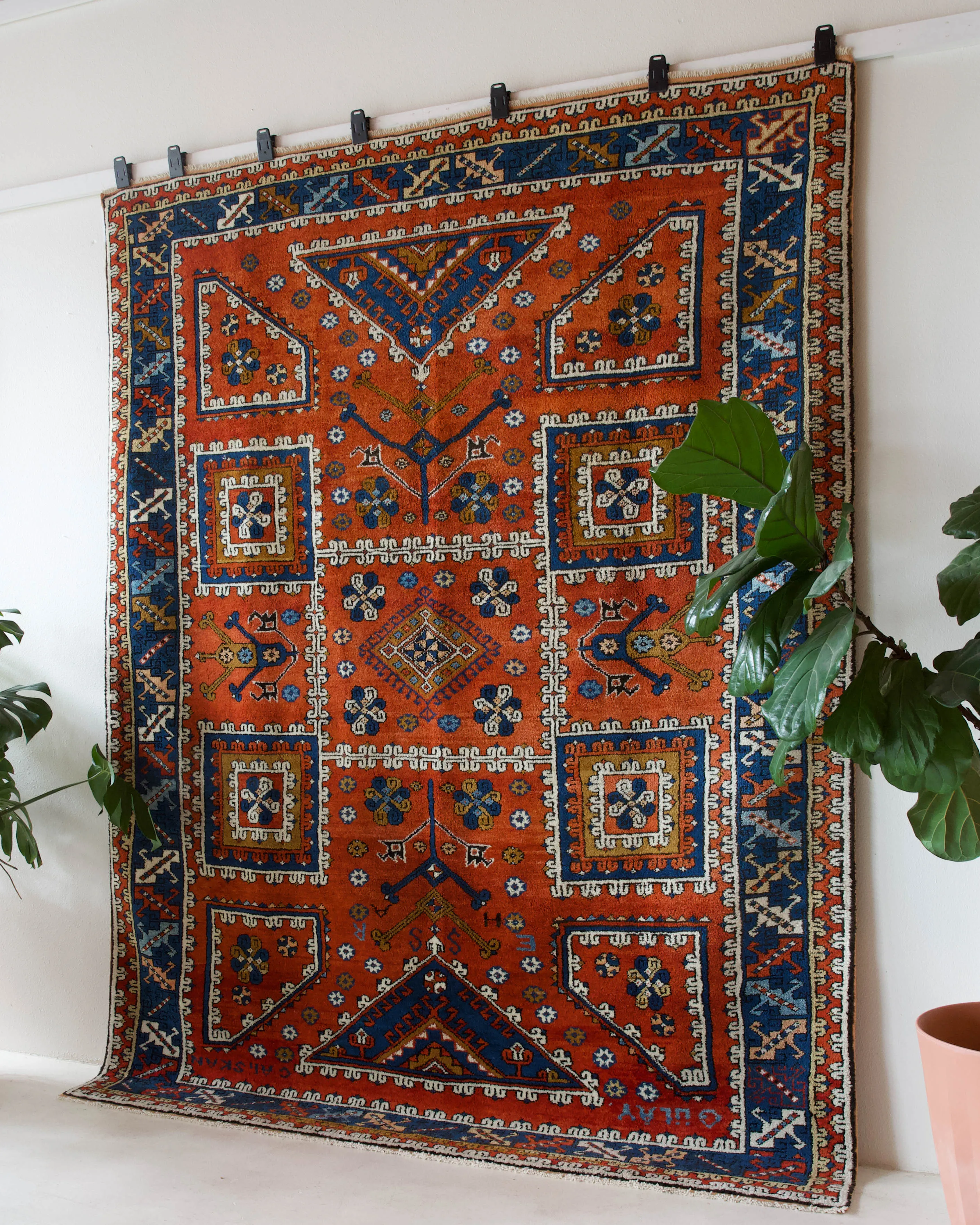 Vintage Canakkale Ayvacik Rug 7'3"x9'9"