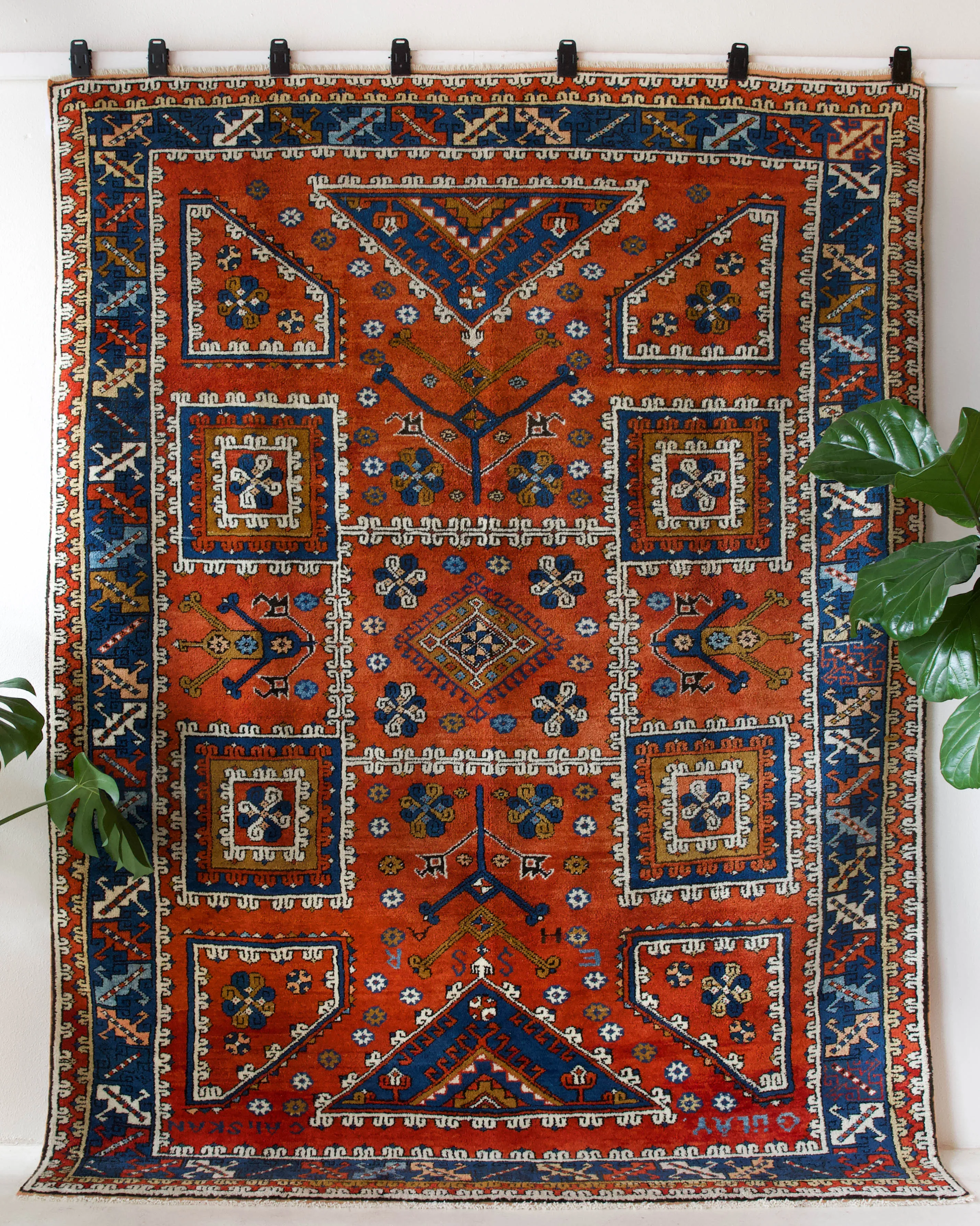 Vintage Canakkale Ayvacik Rug 7'3"x9'9"