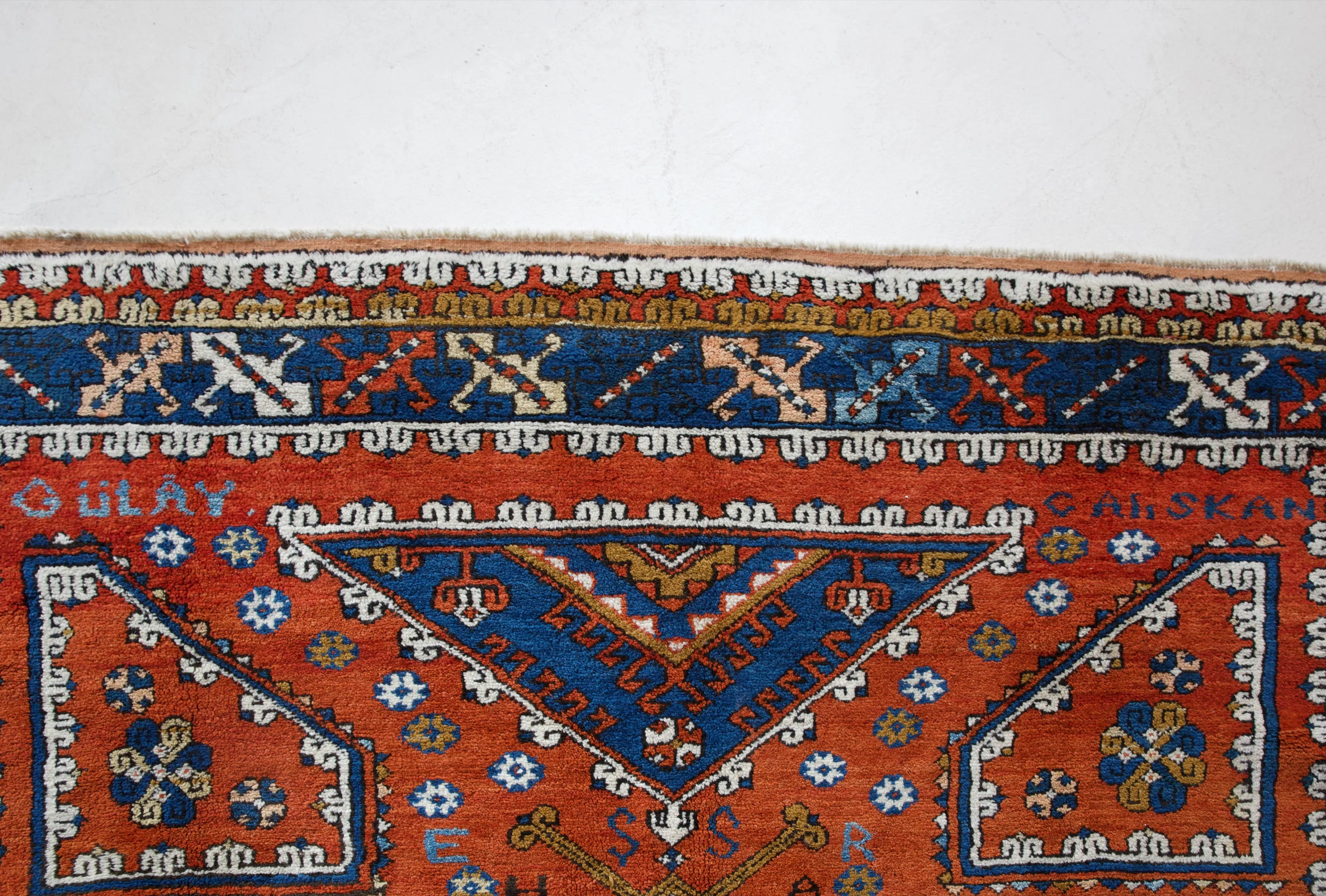 Vintage Canakkale Ayvacik Rug 7'3"x9'9"